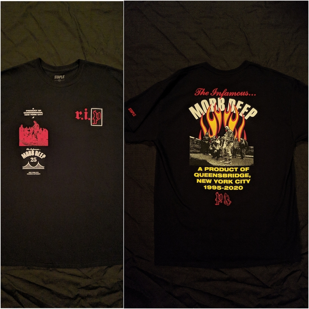 Staple x Mobb Deep RIP Tee: XL - Infamous Prodigy